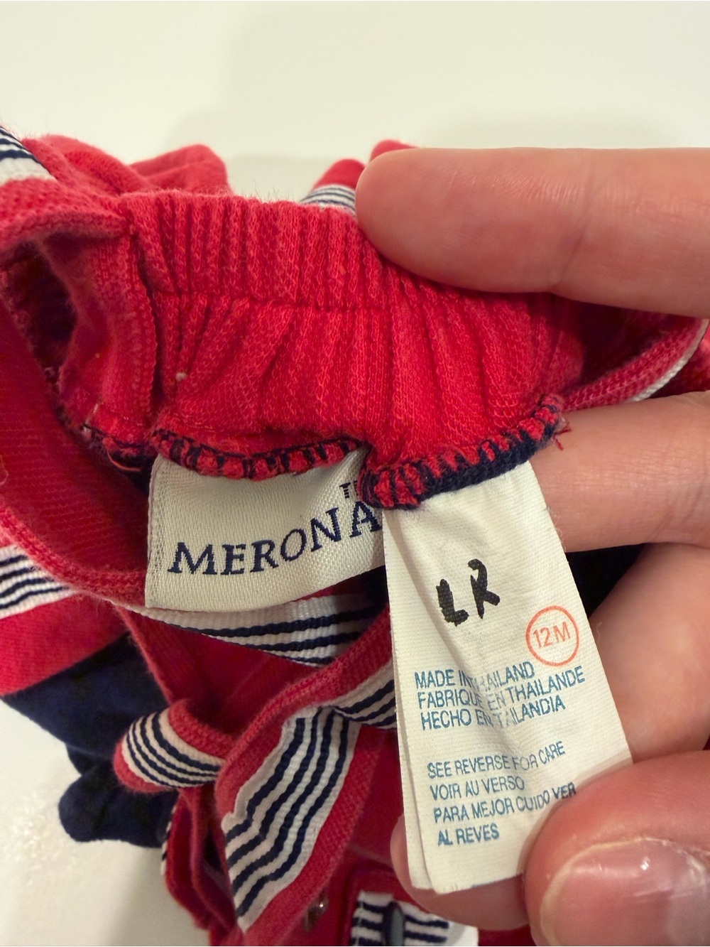 VINTAGE Merona Embroidered USA Flag Bubble Romper Dress - Picture 5 of 8